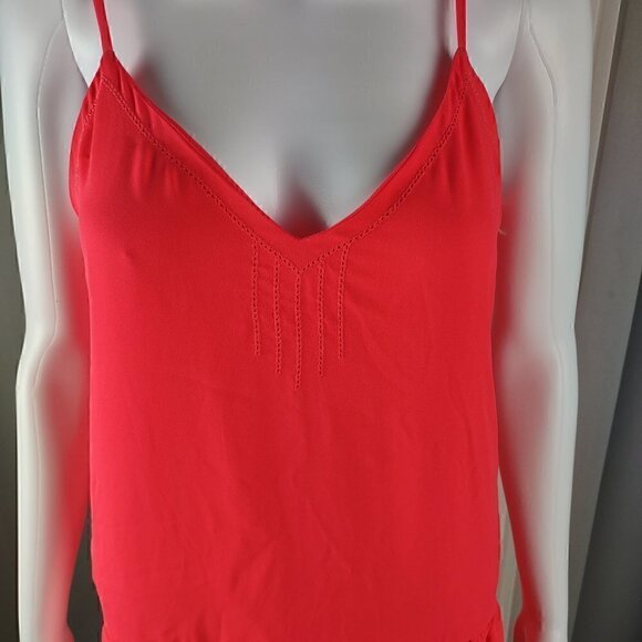 Alya Women's Spaghetti String Coral Sundress Size Small (NWT) - Picture 2 of 12